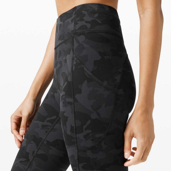 Lululemon High-Rise Tight size 6 Incognito Camo Multi Grey - Picture 6 of 6